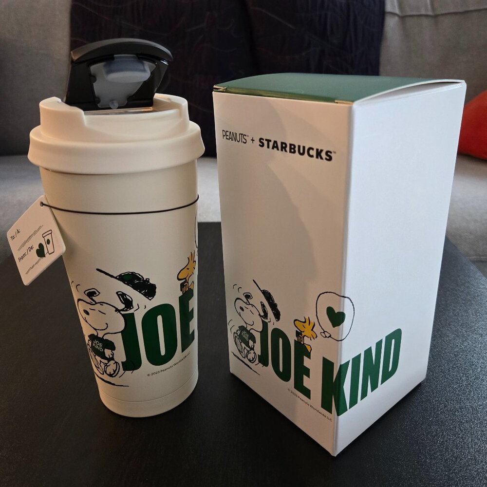 Starbucks x Peanuts Snoopy Joe Kind Tumbler 16oz